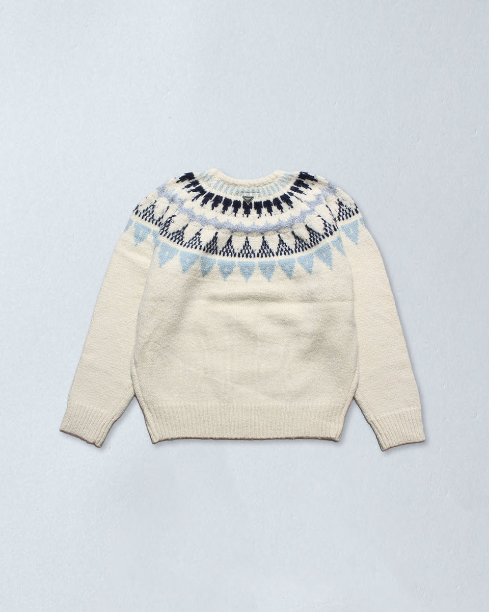 BOB ダイヤモンドパターン セーター サイズ1001 ノルディックパターンニットセーター – LIBEIRO