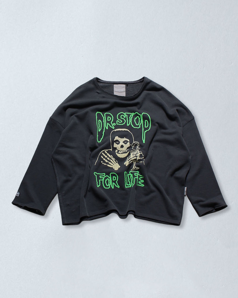 RE:BEIRO Dr.STOP ALCOHOL KILLS SWEAT SHIRT – LIBEIRO