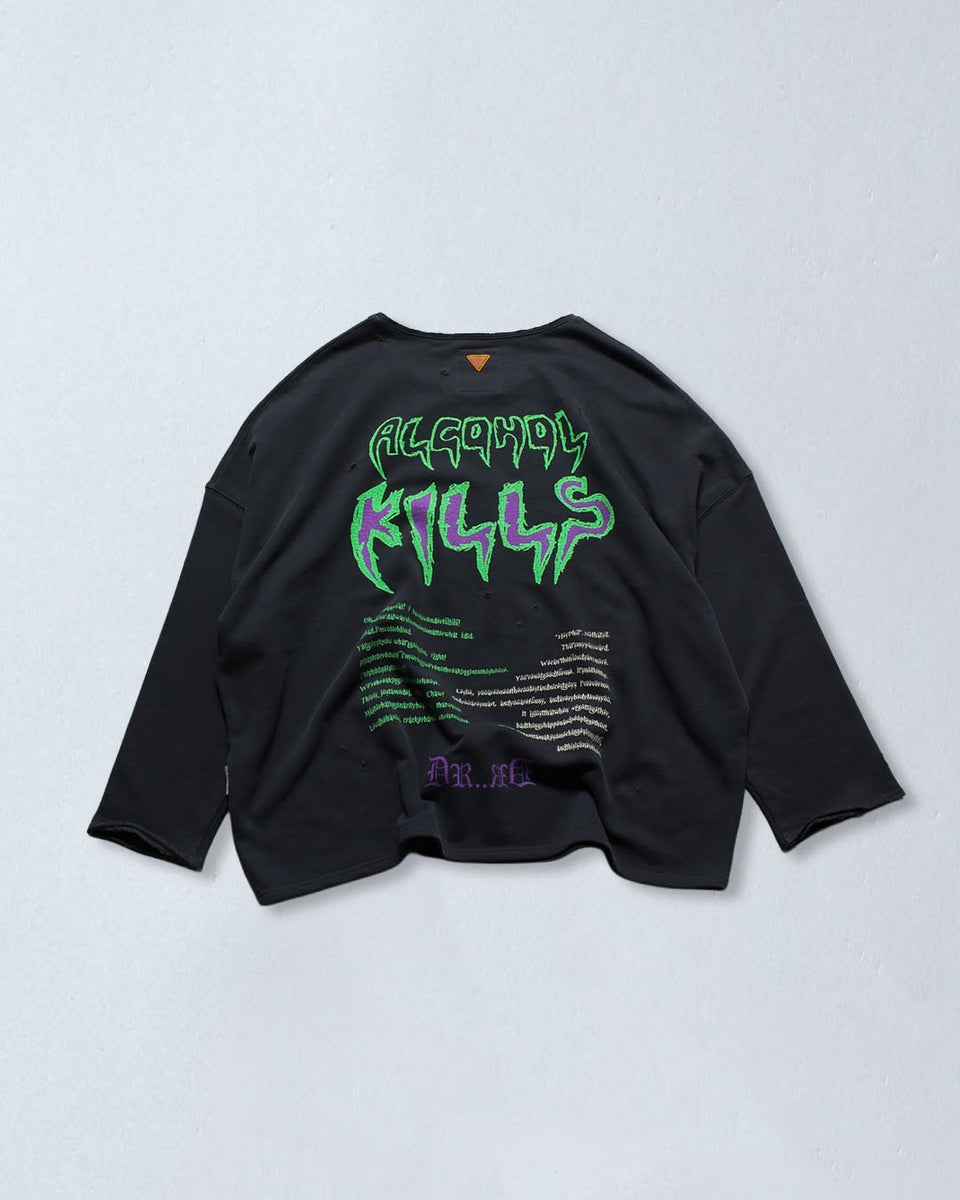 RE:BEIRO Dr.STOP ALCOHOL KILLS SWEAT SHIRT – LIBEIRO
