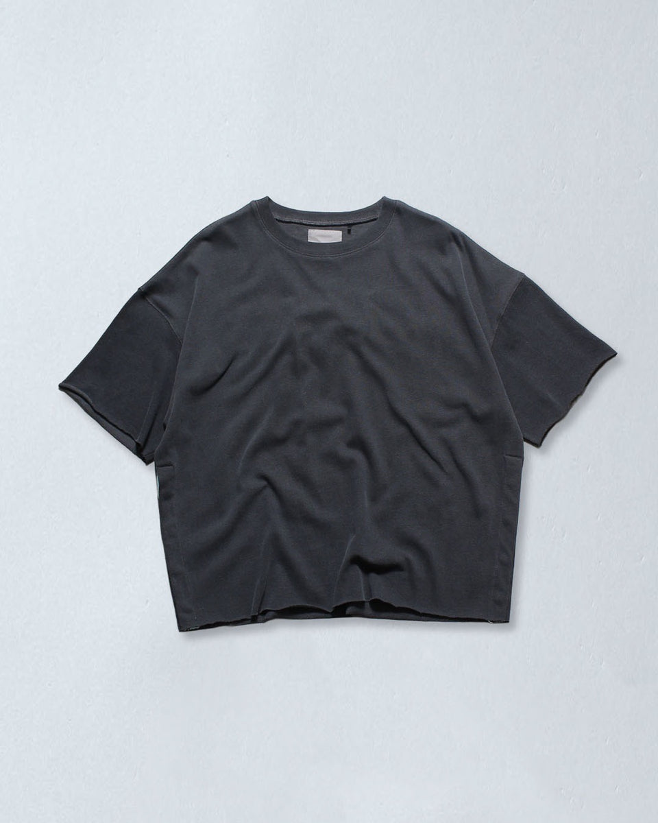 LIBEIRO 鈴木亜美さん着用クロップ半袖Tシャツ グレー(S) RE:BEIRO LIBEIRO×鈴木亜美メンズTシャツ