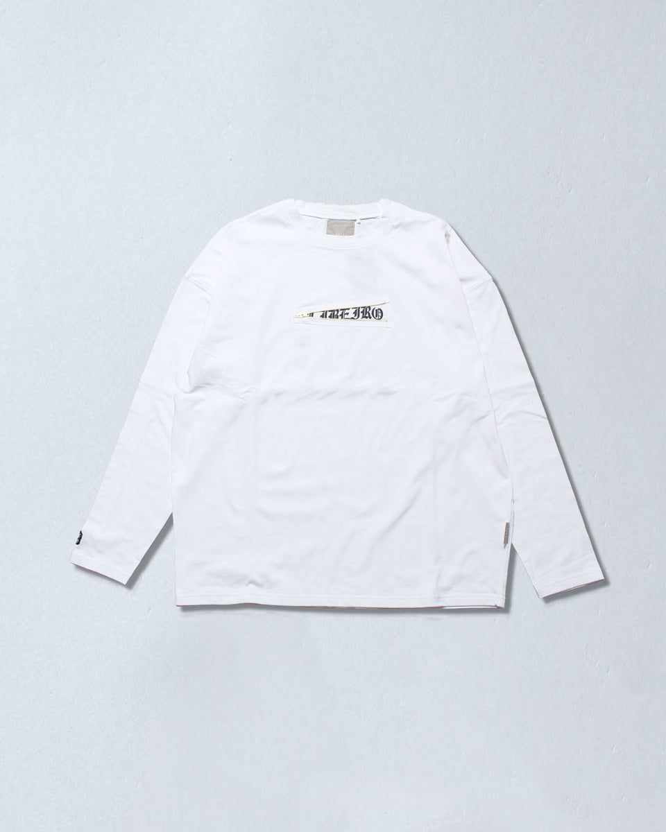 DIANTE グリッターメッセージ ロングスリーブTシャツ ジッパーロゴロングスリーブTシャツ – LIBEIRO