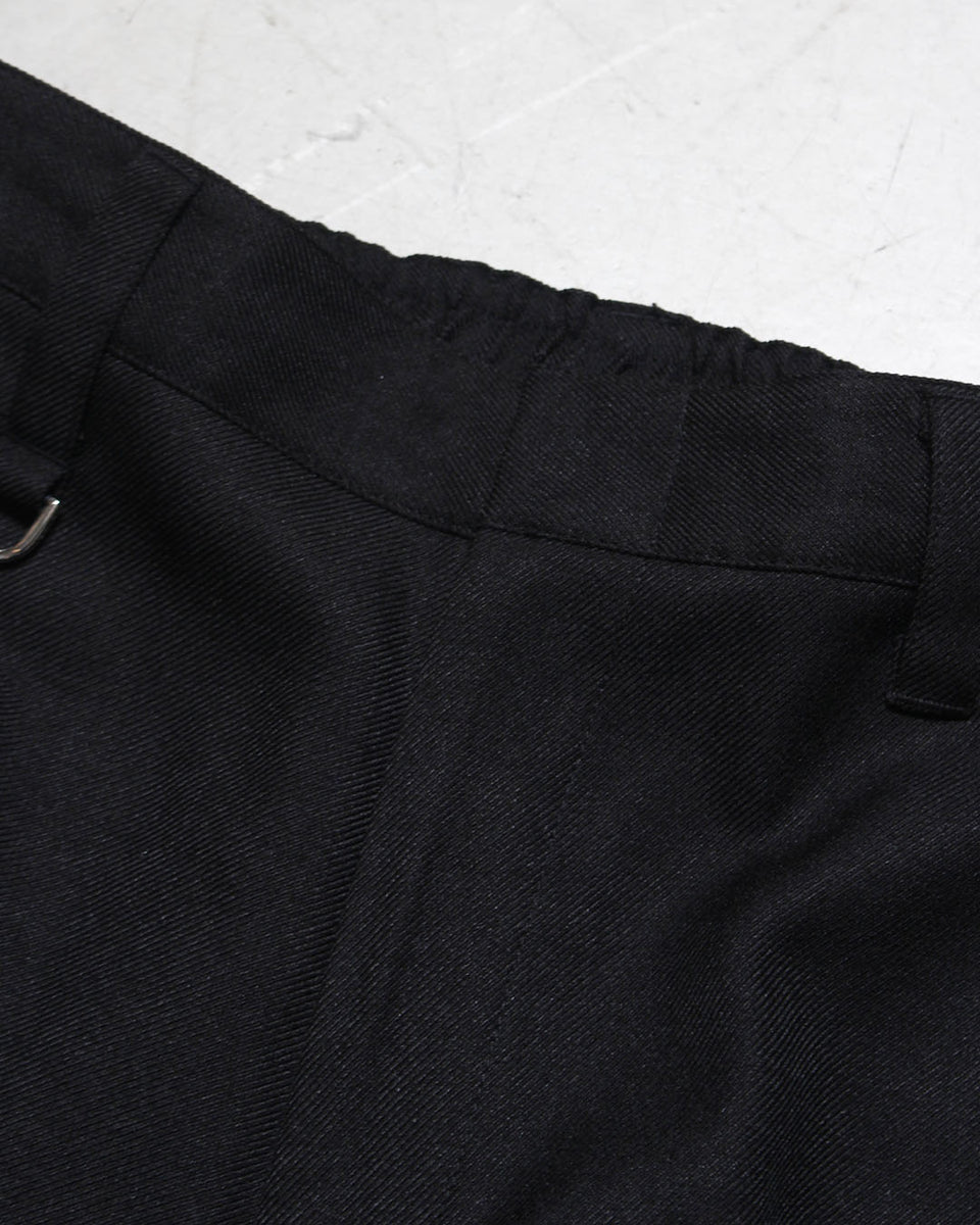 【藤原書記】リベイロ libeiro スラックス　フレア　ブラック　黒 1752980_23431975_k3.jpg