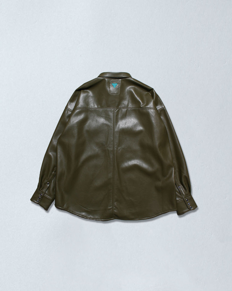 フェイクレザーシャツ – LIBEIRO