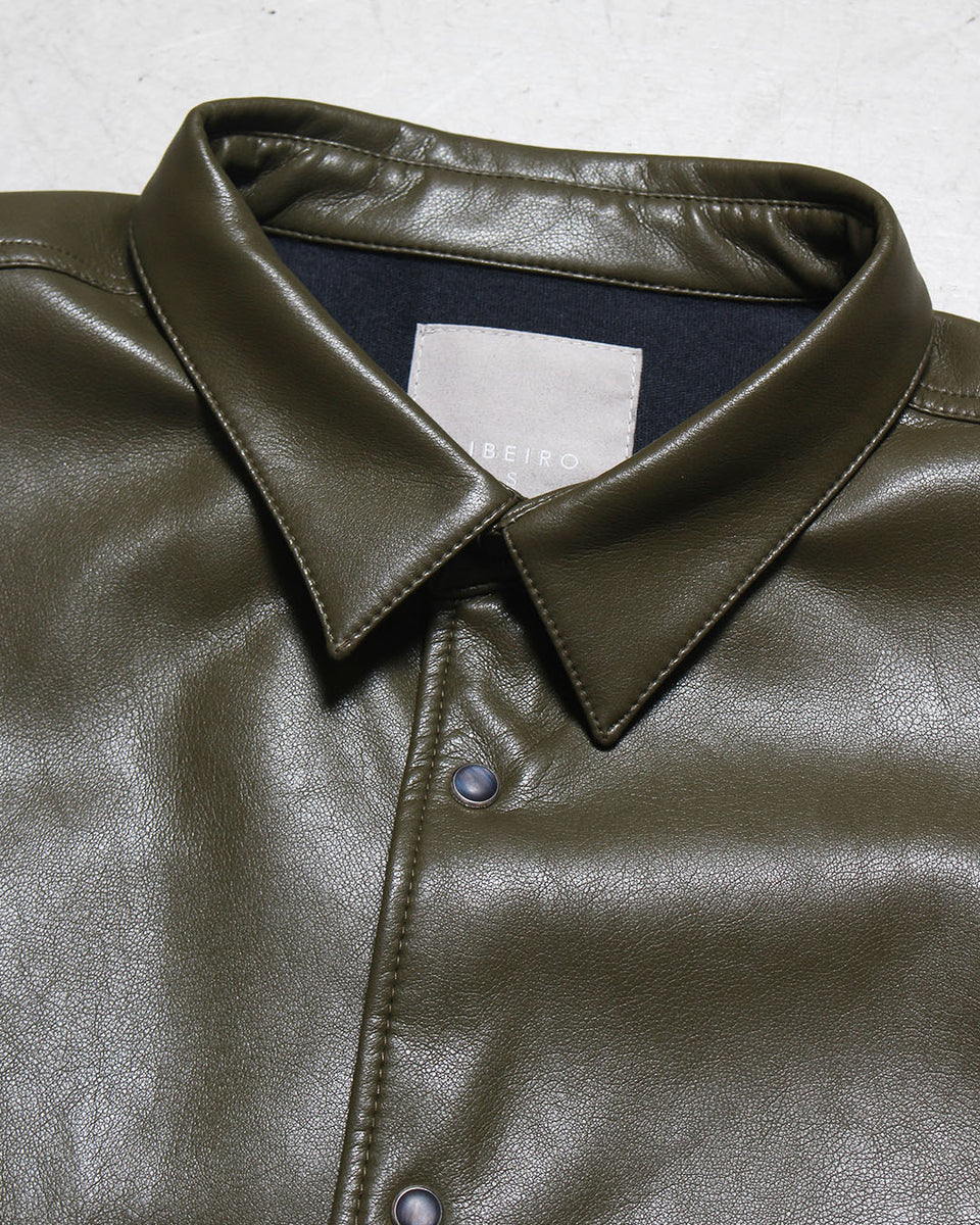 フェイクレザーシャツ – LIBEIRO
