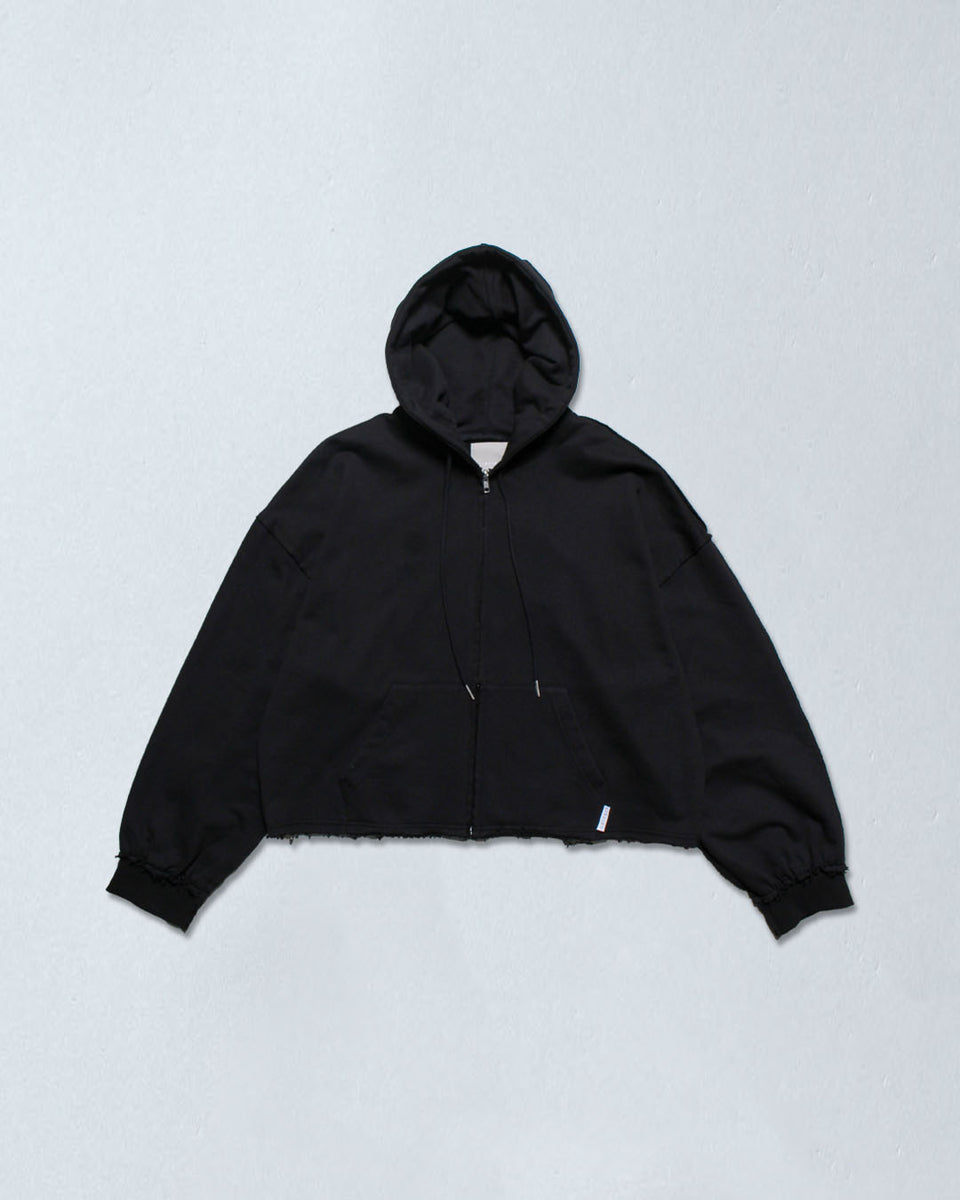 カットオフスウェットジップパーカー – LIBEIRO