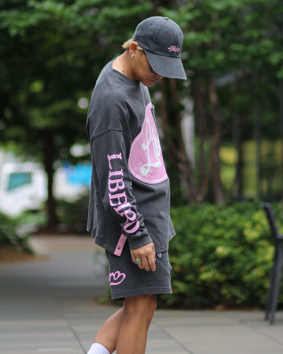 LIBEIRO サークルクラックロゴロンT サークルロゴロンT – LIBEIRO