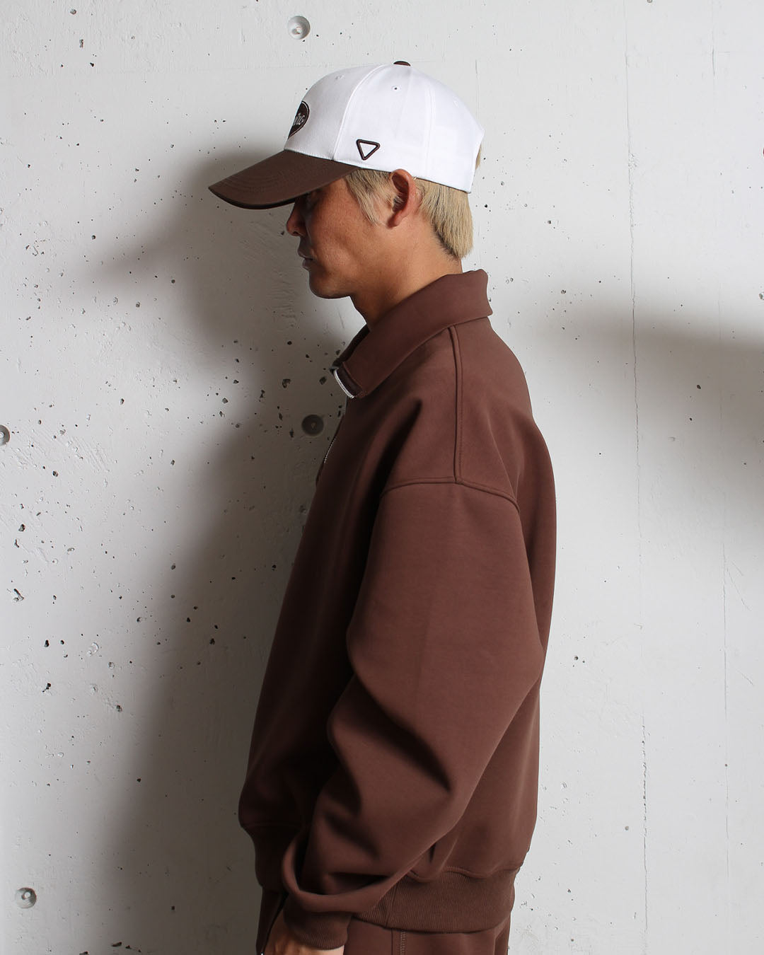 LIBEIRO LR刺繍ブラウンキャップ LRエンブロロゴキャップ – LIBEIRO