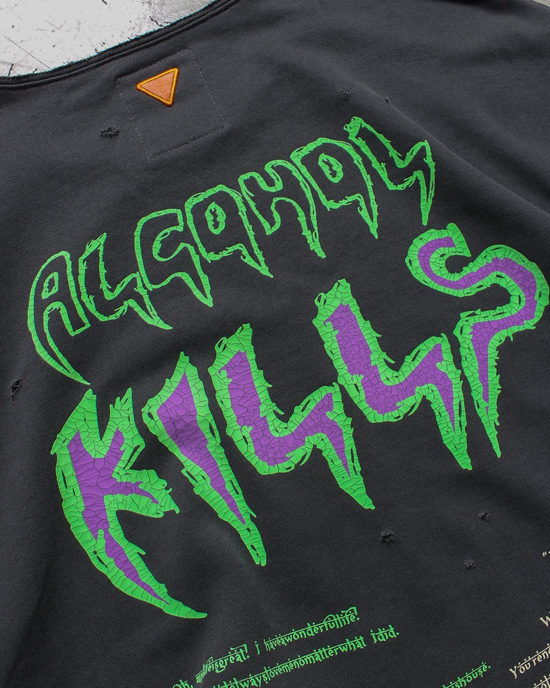 RE:BEIRO Dr.STOP ALCOHOL KILLS SWEAT SHIRT – LIBEIRO