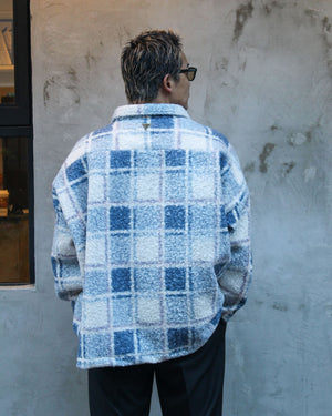 ビッグシルエットチェックシャツ – LIBEIRO