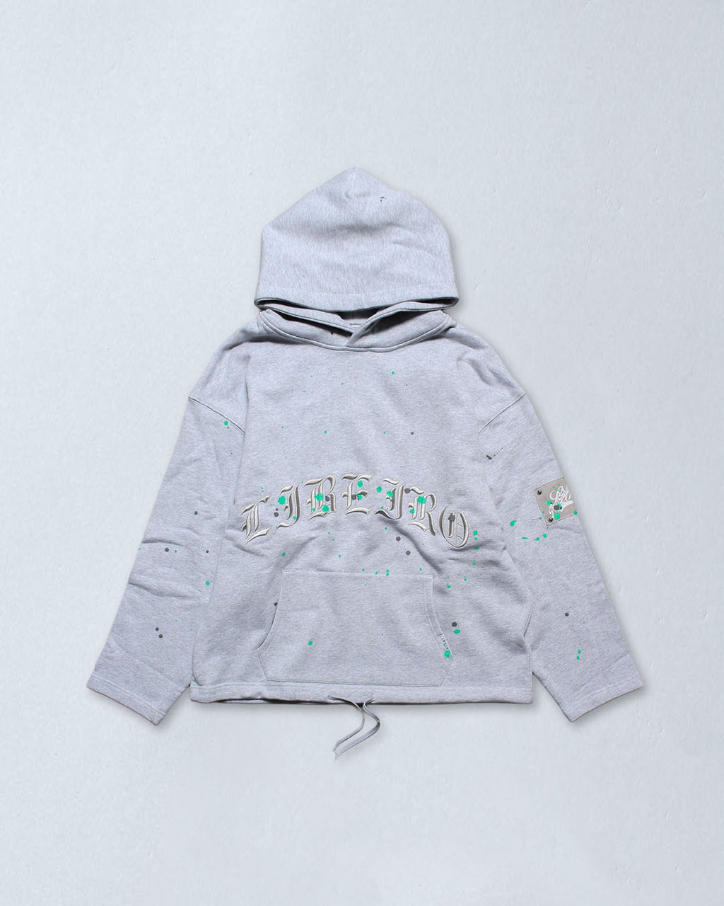 美品⭐️LIBEIRO リベイロ ロゴ刺繍 スラックス S グレー デザイン LIBEIRO(リベイロ)公式オンラインストア