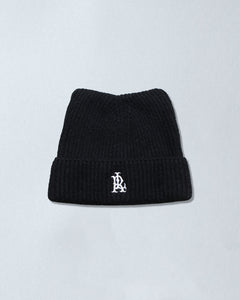 猫耳ニットキャップ ヴィヴィアン 黒 Vivienne Westwood - 新品レアVivienneWestwood オーブ黒猫耳ニット