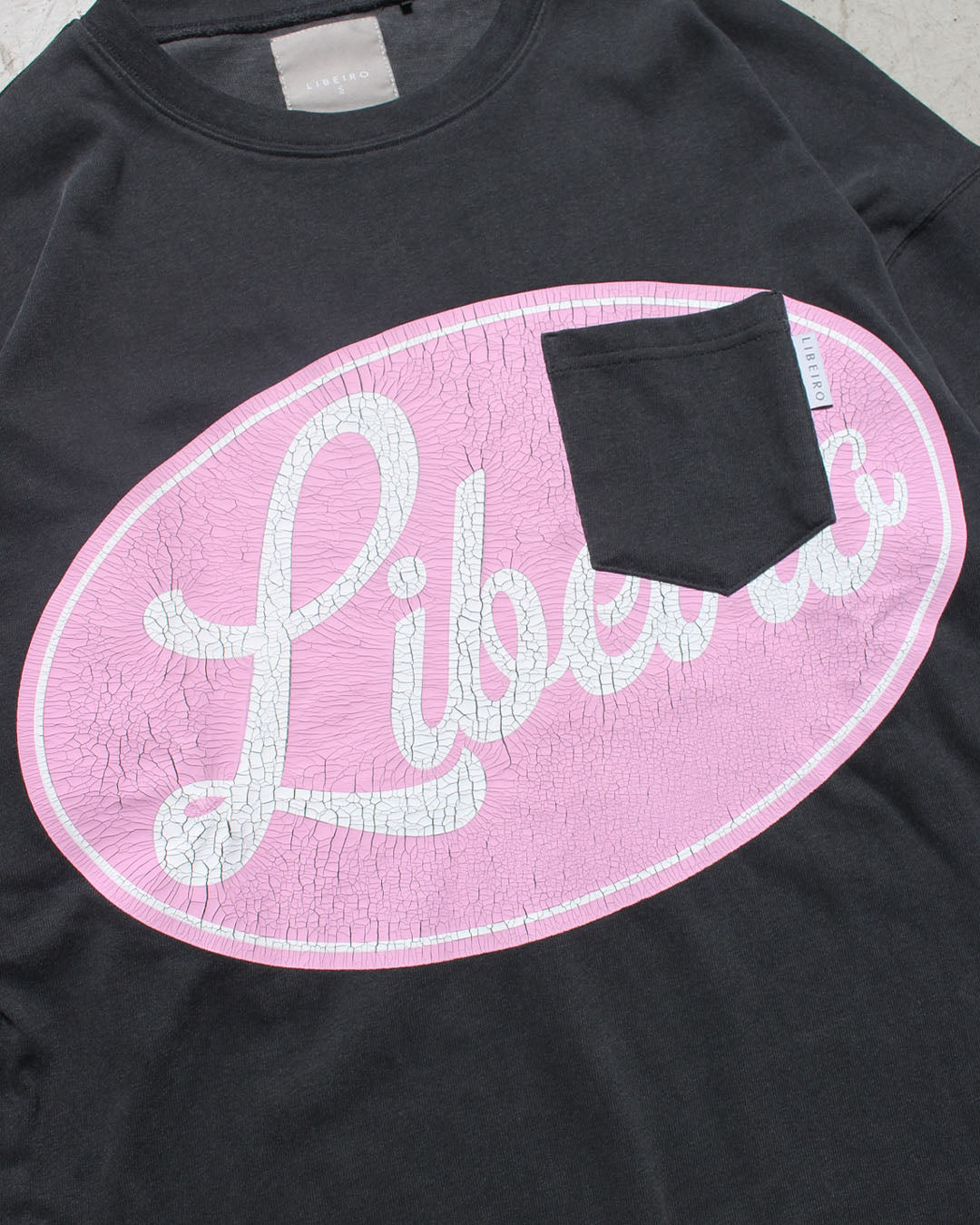 LIBEIRO/POP UP限定 サークルクラシックロゴロンT LIBEIRO×鈴木亜美