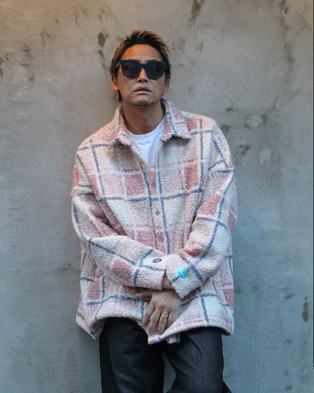 ビッグシルエットチェックシャツ – LIBEIRO