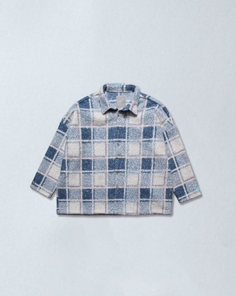 ビッグシルエットチェックシャツ – LIBEIRO