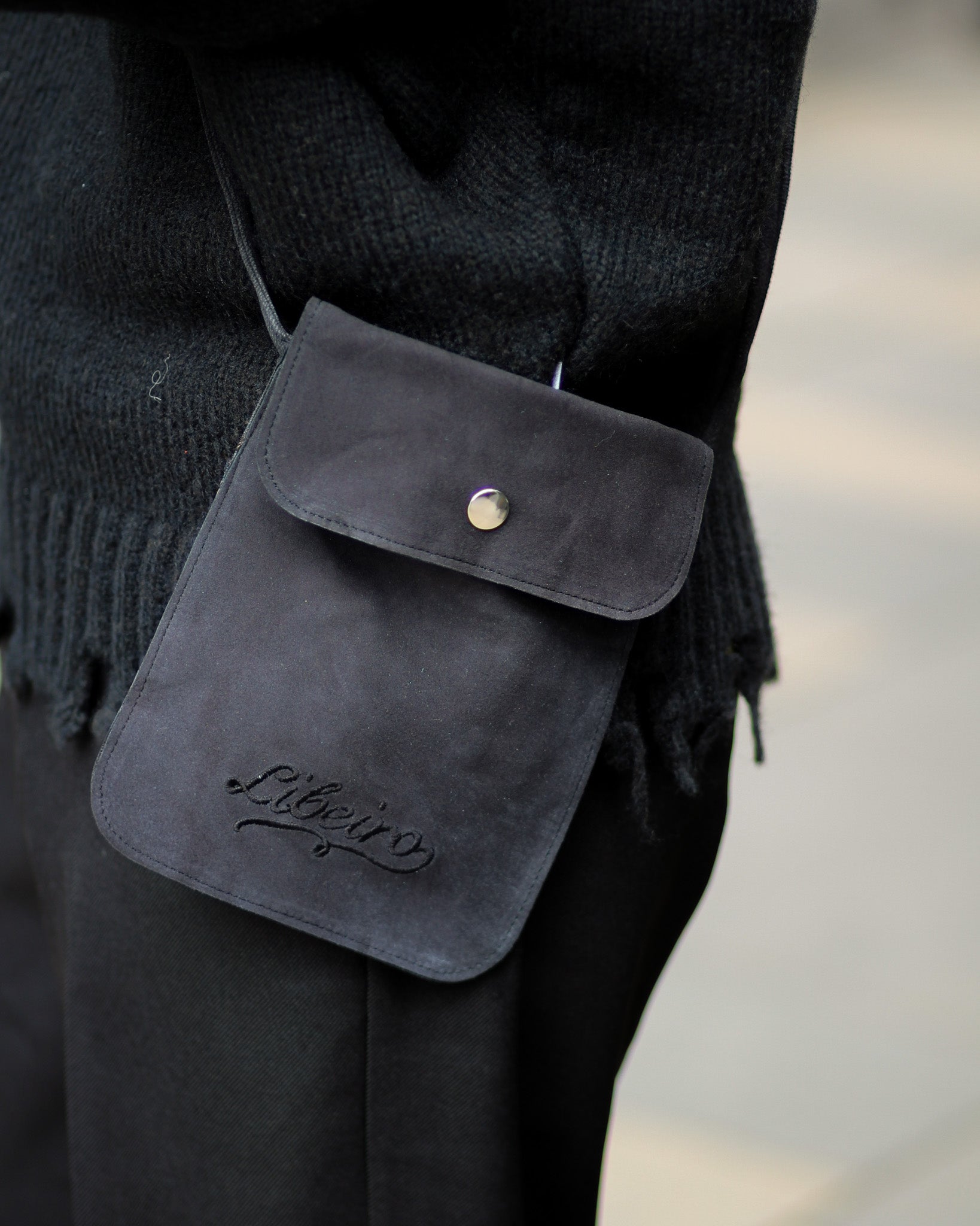 ミニスエードショルダーバッグ