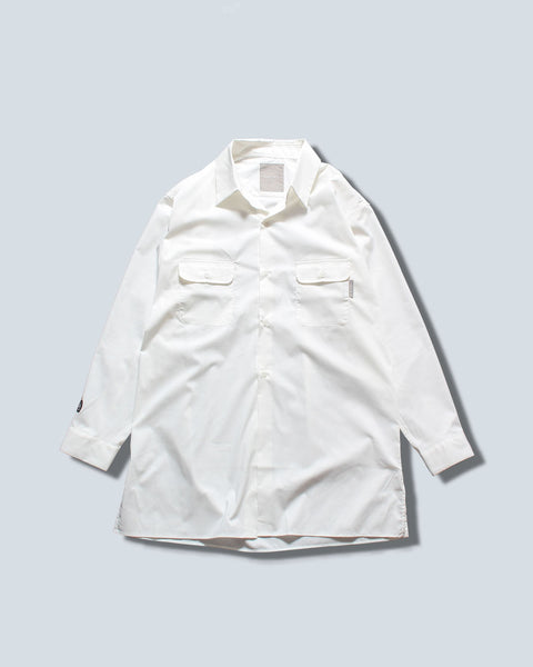 KMRii黒 プリーツデザイン ロングシャツ NOTO QUALITY リラックスロングシャツ＜ブラック＞(XS ブラック