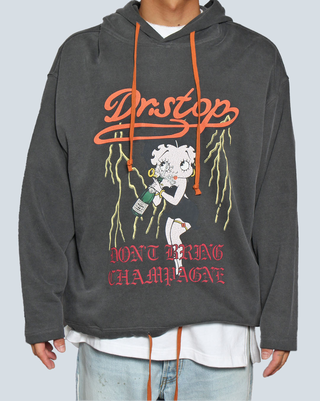 Dr.STOP CHAMPAGNE HOODIE