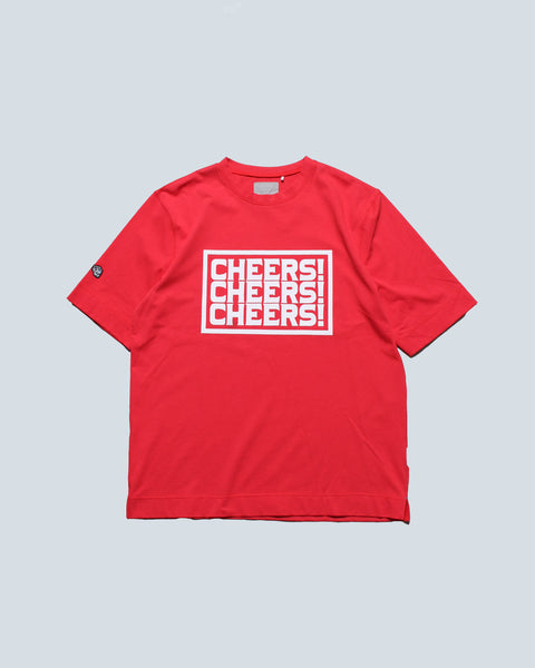 LIBEIRO レザーロゴドロップショルダーTシャツ レザーロゴドロップショルダーTシャツ – LIBEIRO