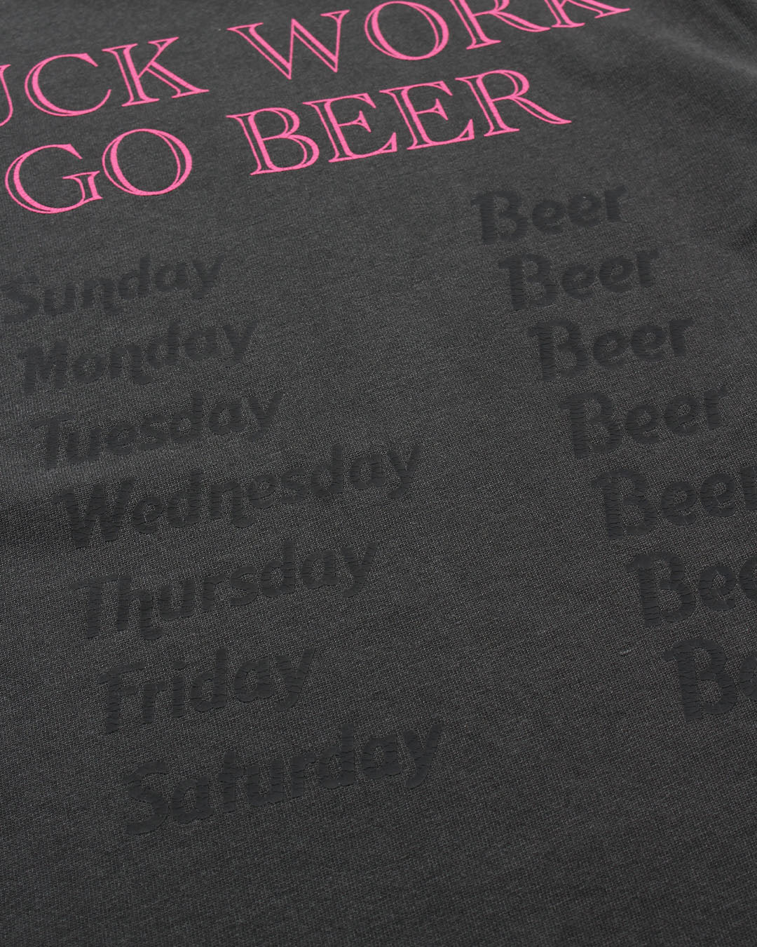 Dr.STOP FUCK WORK GO BEER TEE