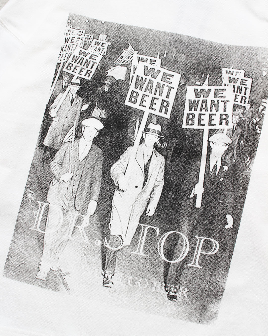 Dr.STOP beer photo long sleeve tee