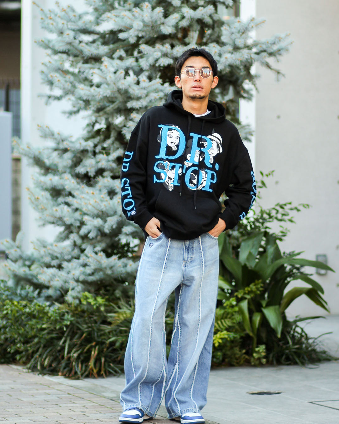 Dr.STOP chemical logo hoodie