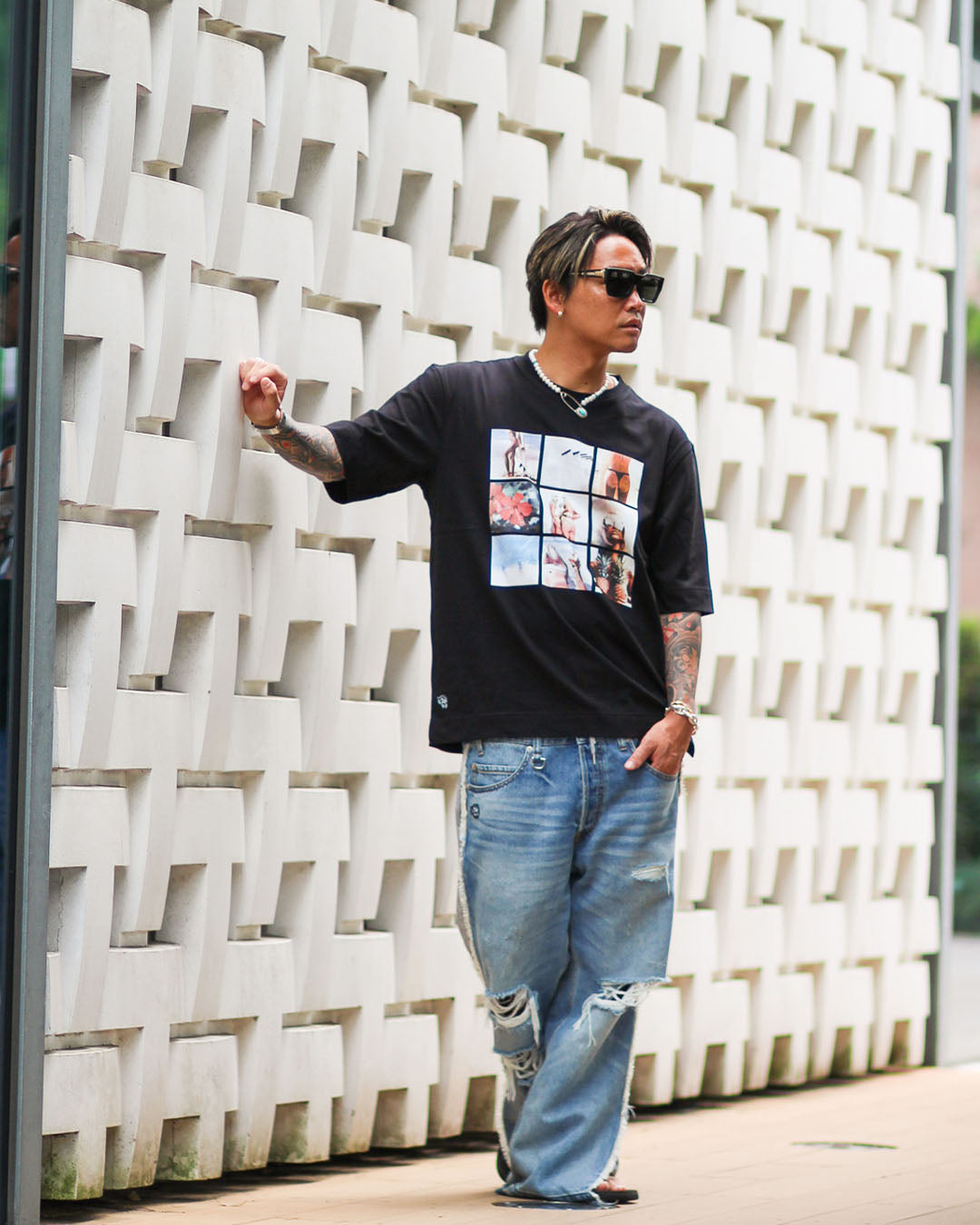 サーフコラージュTシャツ