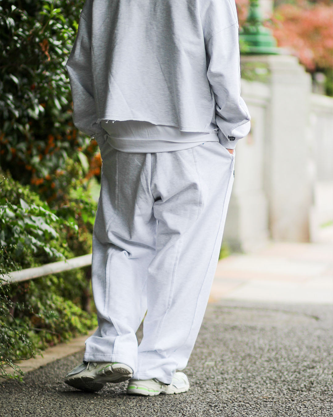 カットオフスウェットパンツ