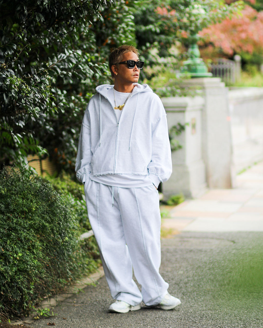 カットオフスウェットパンツ