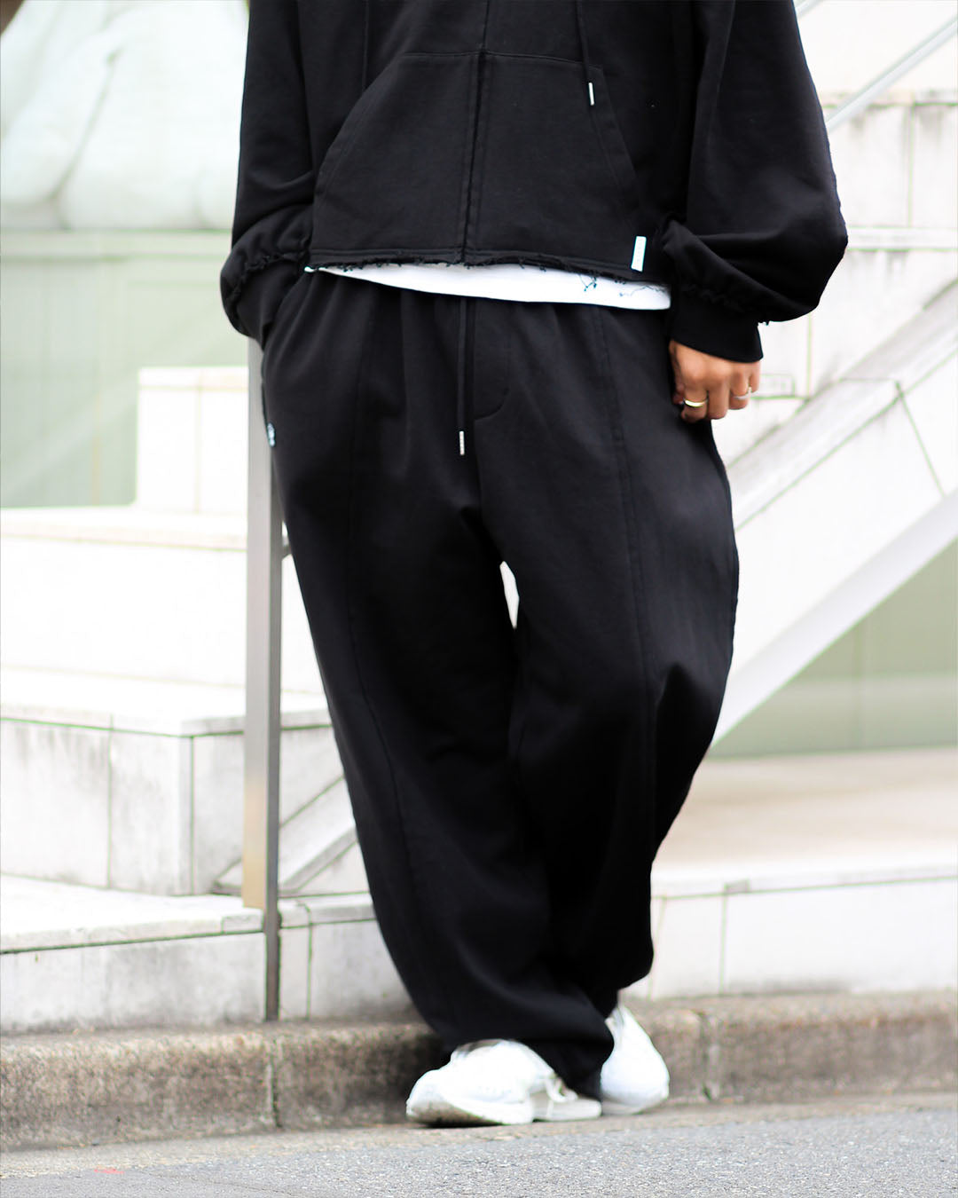 カットオフスウェットパンツ