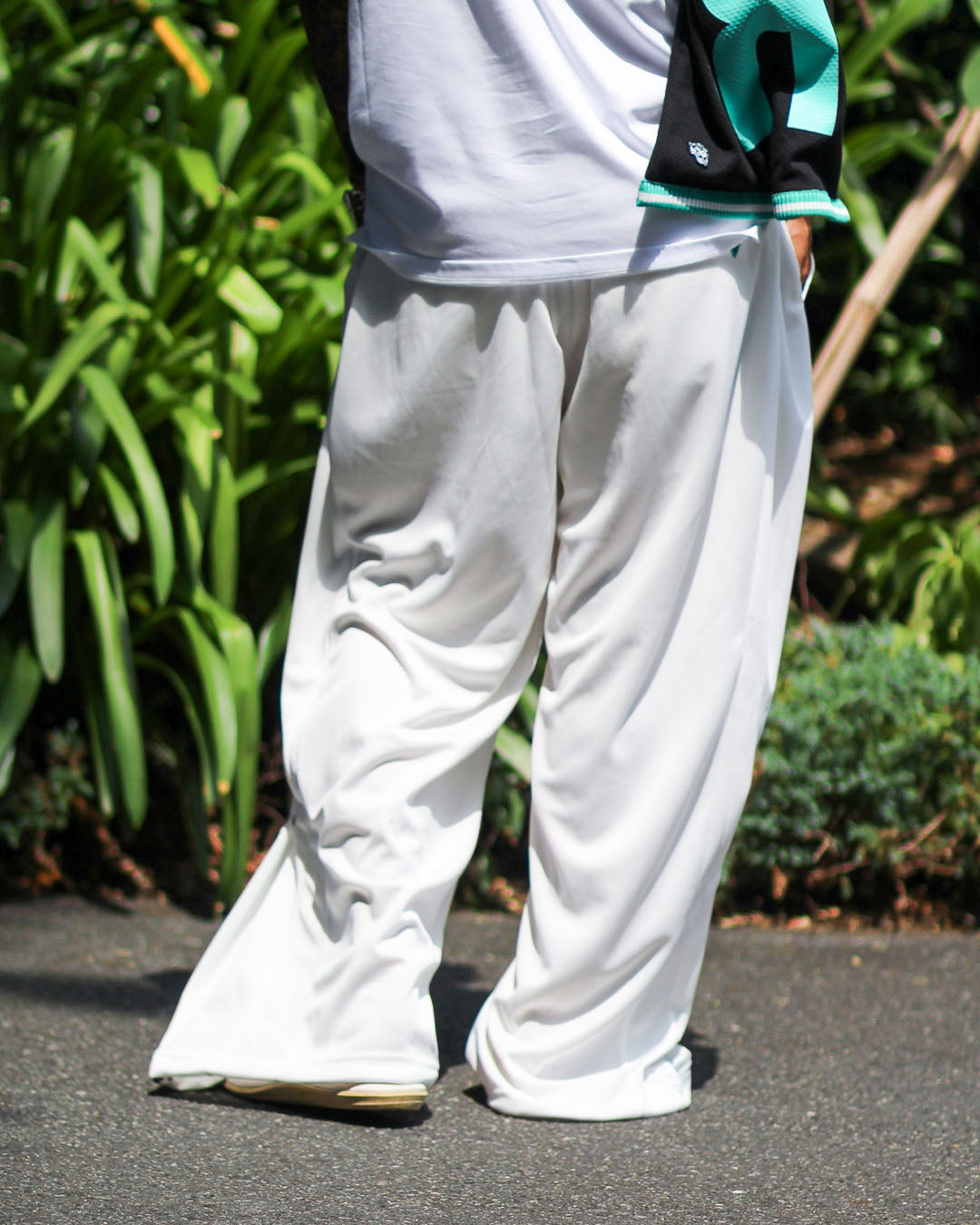 メッシュワイドパンツ