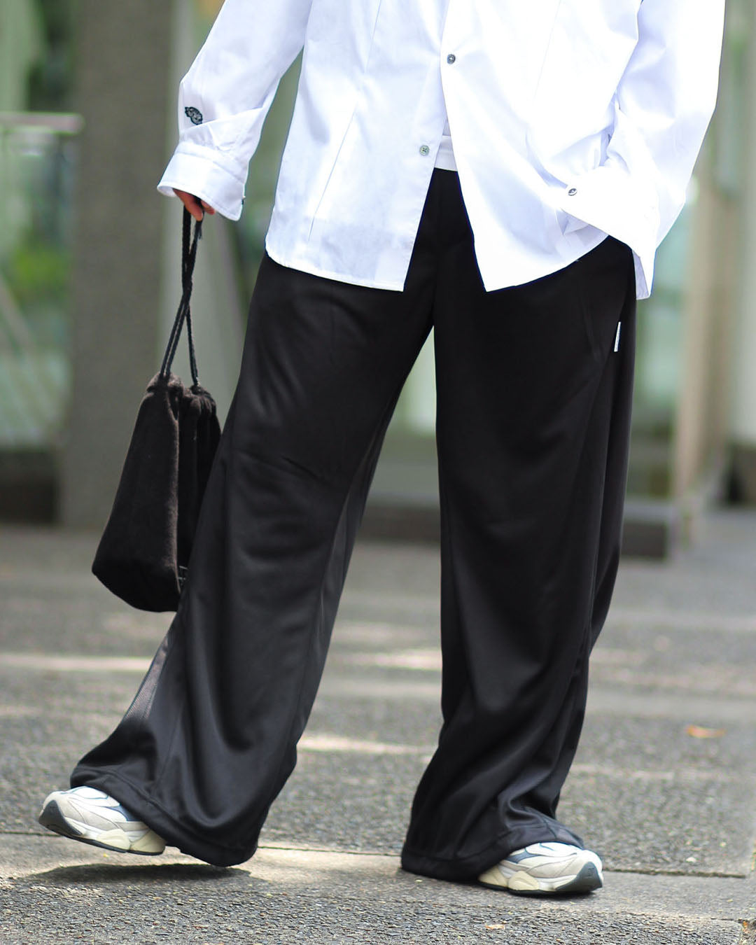 メッシュワイドパンツ
