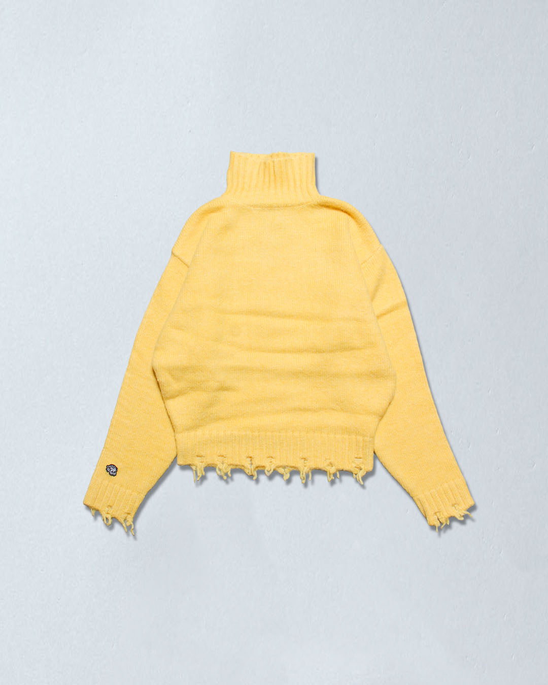 タートルネックニットセーター