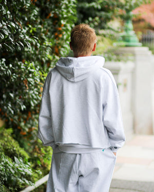 カットオフスウェットジップパーカー – LIBEIRO