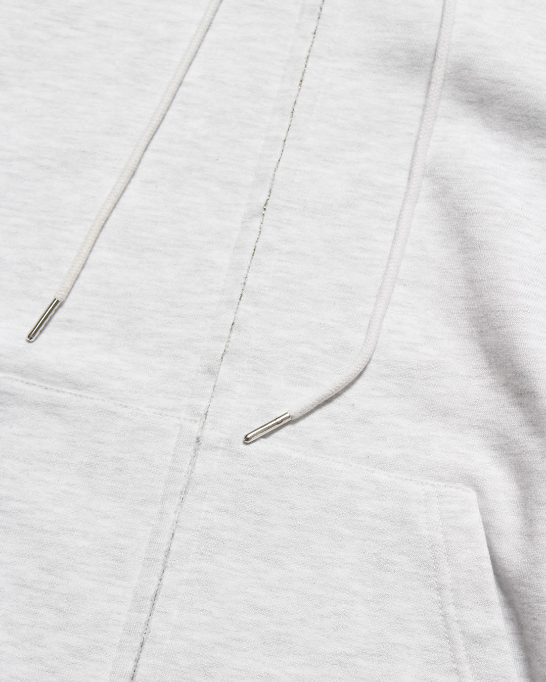 カットオフスウェットジップパーカー