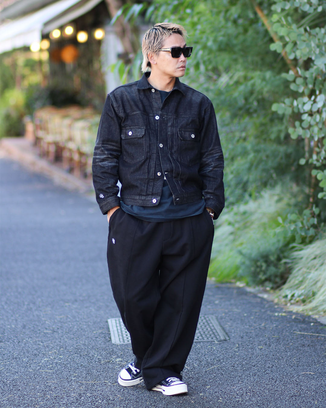 ブラックデニムジャケット – LIBEIRO