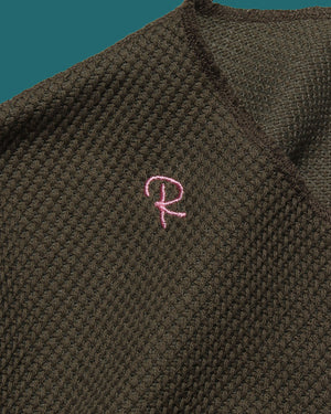 WAFFLE LONG SLEEVE TEE