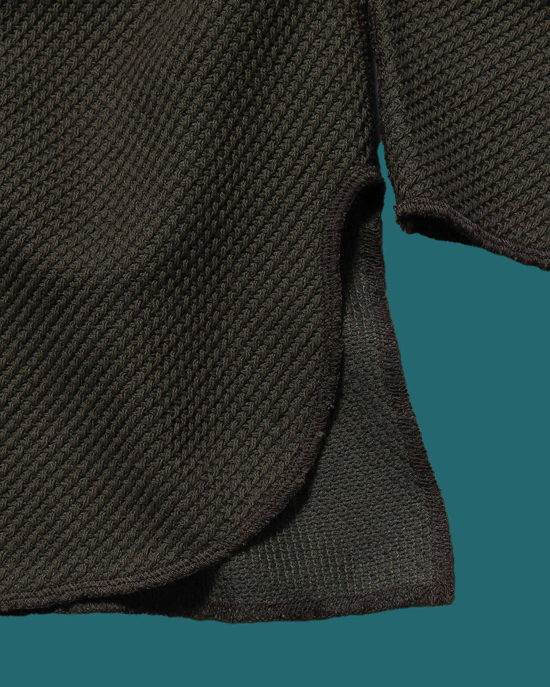 WAFFLE LONG SLEEVE TEE
