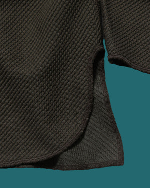WAFFLE LONG SLEEVE TEE