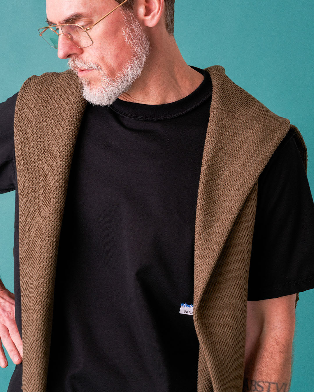 WAFFLE LONG SLEEVE TEE