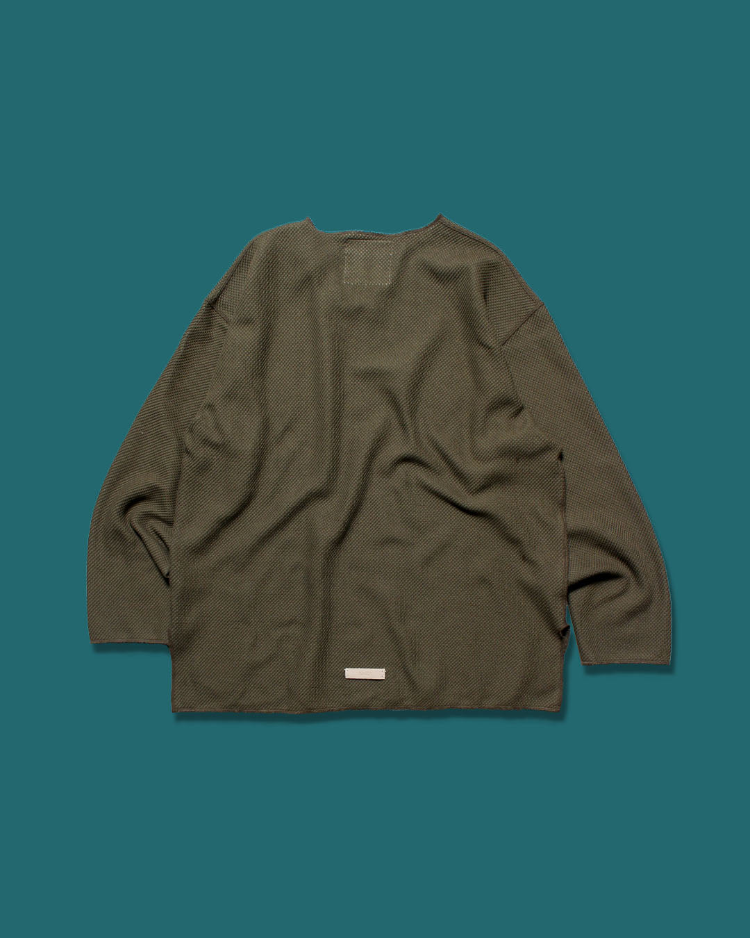 WAFFLE LONG SLEEVE TEE