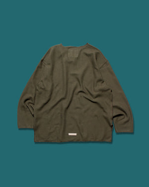 WAFFLE LONG SLEEVE TEE