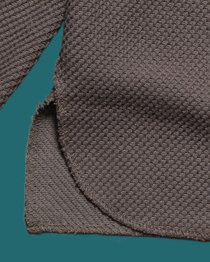 WAFFLE LONG SLEEVE TEE