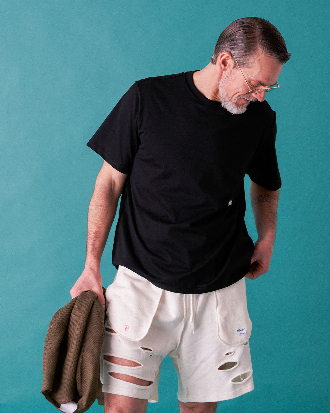 MERCERIZED COTTON TEE