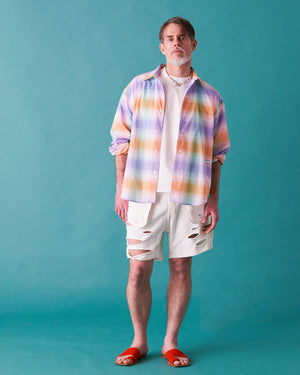 DAMAGE SWEAT SHORTS