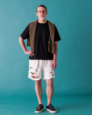 DAMAGE SWEAT SHORTS