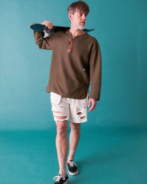DAMAGE SWEAT SHORTS