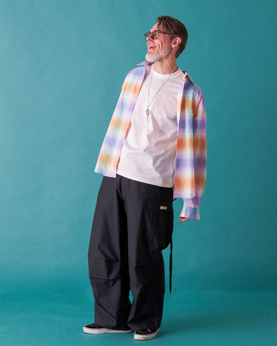 CARGO NYLON PANTS