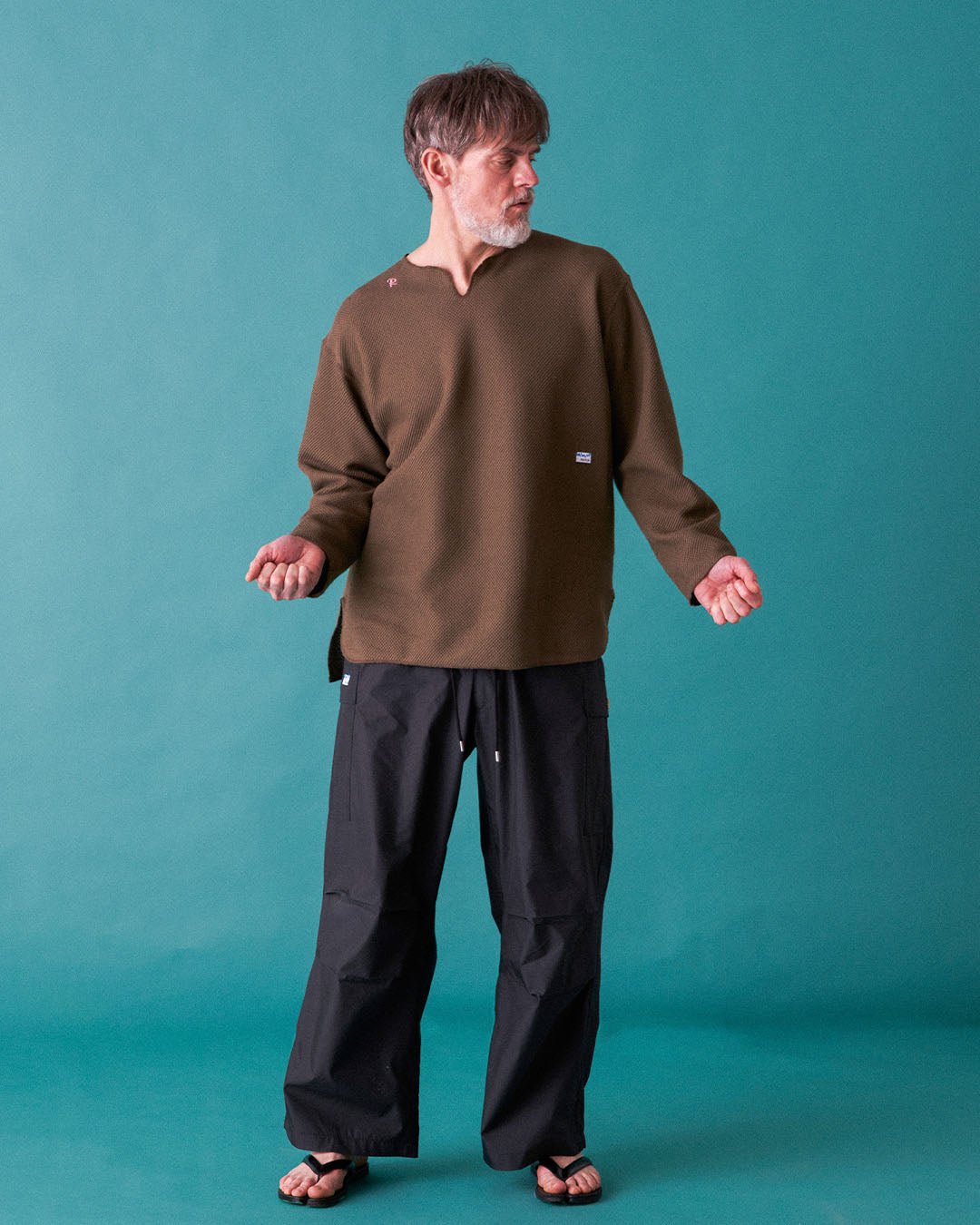 CARGO NYLON PANTS