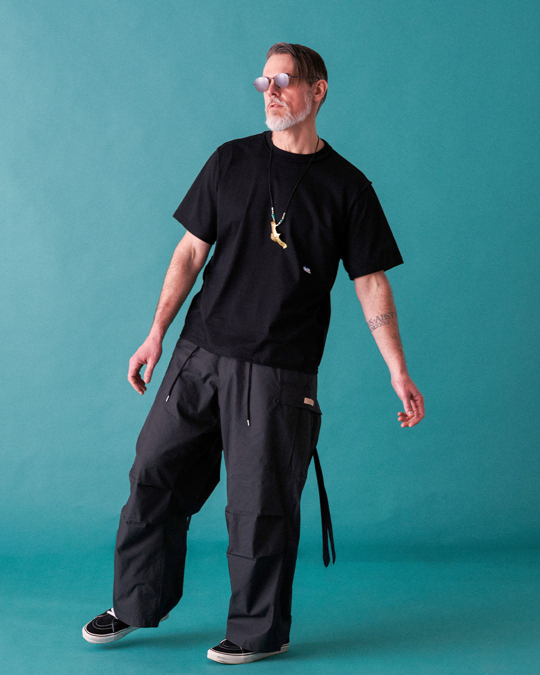 CARGO NYLON PANTS