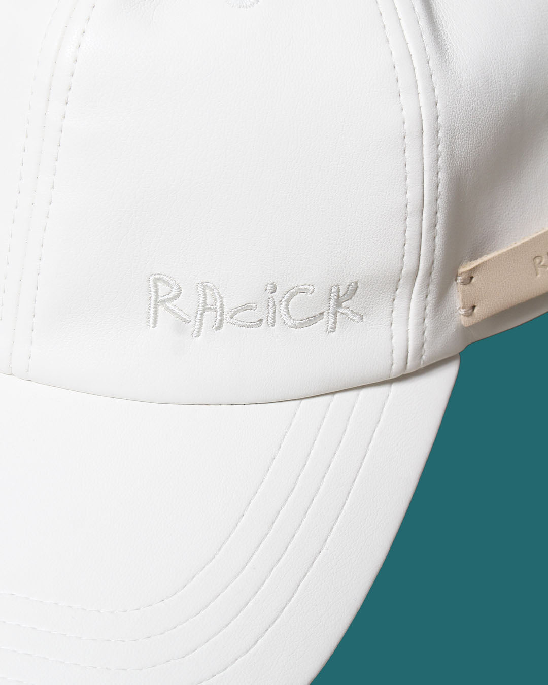 FAKE LEATHER CAP